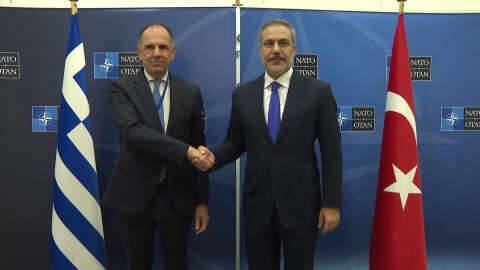 Bakan Fidan, Yunanistan Dışişleri Bakanı Gerapetritis ile görüştü