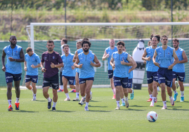 Trabzonspor'da yeni sezon hazırlıkları devam ediyor