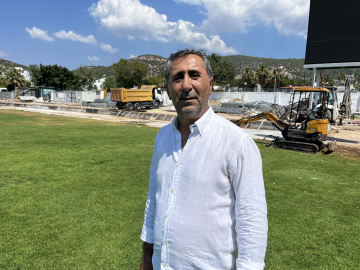 Bodrum FK'da Polat'tan stadyum açıklaması