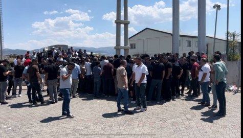 Elazığ'da işçilerin eylemi 13'üncü gününde