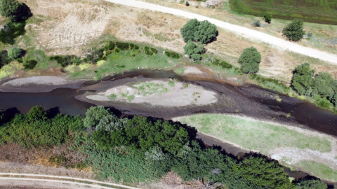 Edirne'de Tunca Nehri'nden su verilemeyen çeltik arazileri için su kuyuları açılıyor