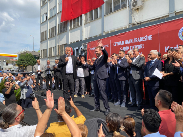 CHP İl Başkanlığı'ndan, 'siyasi yasak' getirilen Aydar'a destek