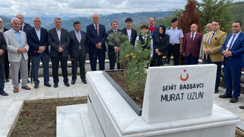 Teröristler tarafından şehit edilen Başsavcı Uzun anıldı