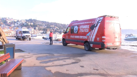 İstanbul - Sarıyer’de denize düşerek kaybolan 2 kişiyi arama çalışmaları sürüyor