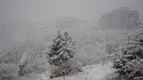 Şırnak’ta kar yağışı