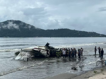 Brezilya'da uçak kazası: Pilot hayatını kaybetti, 5 kişi yaralandı