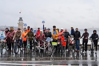 Üsküdar’da 'Umuda Pedal' etkinliği gerçekleşti