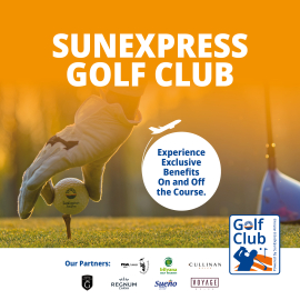 SunExpress’ten golf tutkunlarına özel üyelik programı: SunExpress Golf Club